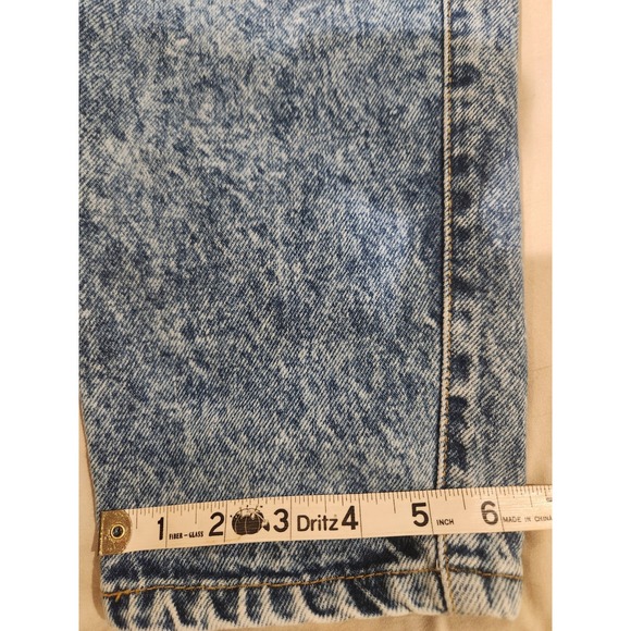 Vintage‎ 80s 90s Sasson Acid Wash High Waist Tapered Leg Jeans Womens Size 27x31 - Picture 12 of 13